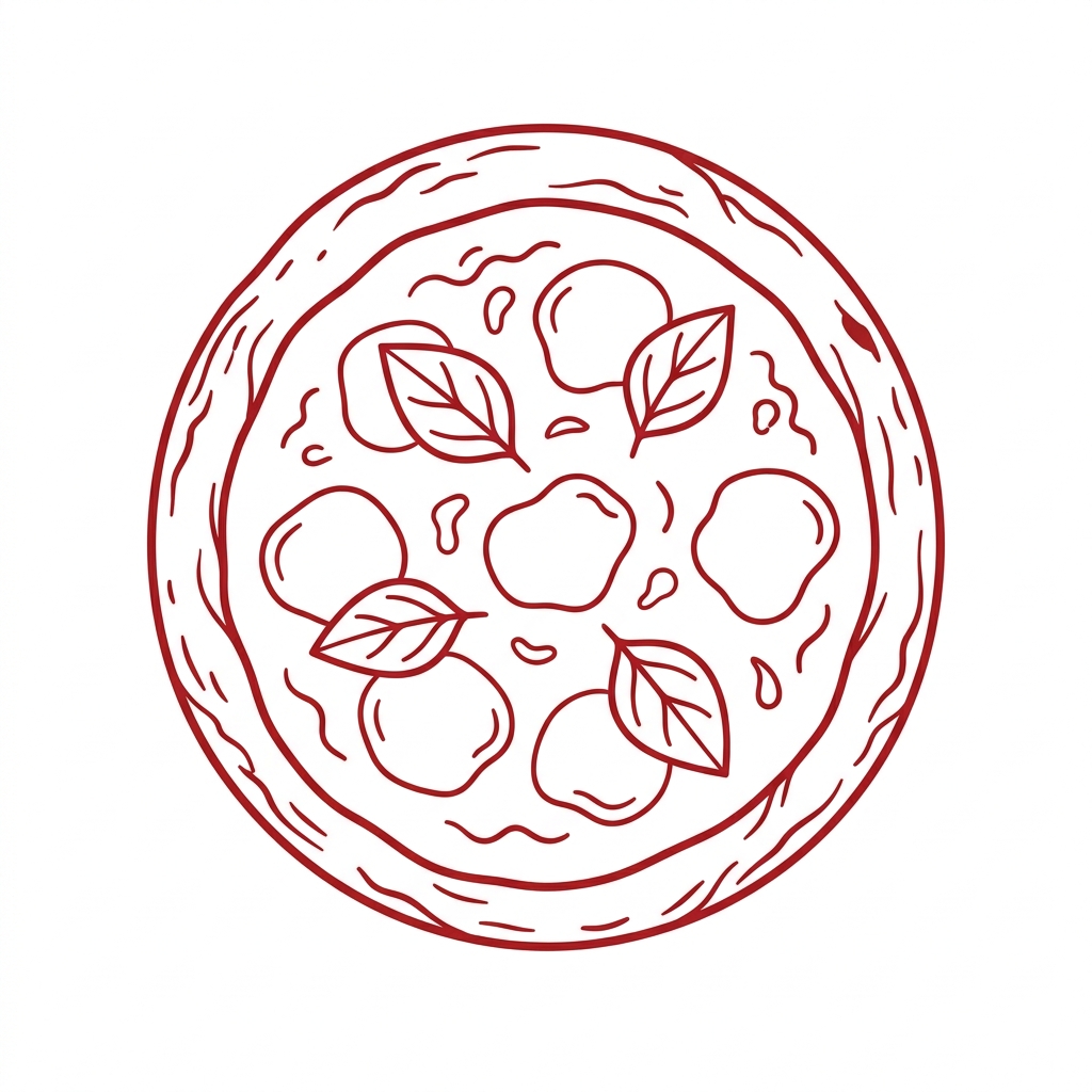 Pizza Napoletana Stilizzata